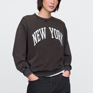 GAP VintageSoft State Logo Sweatshirt New York